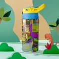 thumbnail image 4 of Scooby Doo Bottles with Pop-Open, 350 Ml Water Cup for Boys Girls Kids, Reusable Leakproof Tumbler, 304 Stainless Steel, Keeps Drinks Cold, 4 of 8