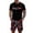 Watermelon Red, variant on GrmtClth Mens Usa Flag 2 Piece Outfits Independence Day 1776-2026 T-Shirt and Shorts Set Casual Short Sleeve Outfits Fashion Elastic Drawstring Clothing White M