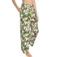 thumbnail image 2 of Xecao Jungle Animals Women's Straight Lounge Pajama Pants: The Epitome of Relaxed Sleepwear, 2 of 9