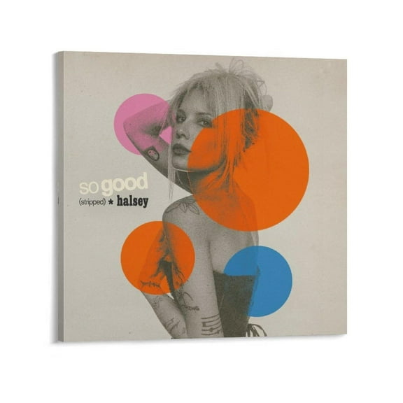 Halsey Poster So Good Music Canvas Poster Bedroom Decoration Landscape Office Valentine's Birthday Gift
