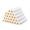 White, variant on Voomey Paint Roller Covers 4 Inch Microfiber Lambswool 1/4 Inch Nap 10 Pack