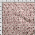 thumbnail image 4 of oneOone Velvet Beige Fabric Floral Quilting Supplies Print Sewing Fabric By The Yard 58 Inch Wide, 4 of 4