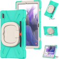 thumbnail image 3 of Funda protectora de color para Samsung Tab S7 Fe de 12,4 pulgadas con soporte para bolígrafo, anillo ajustable grande y protección contra golpes., 3 of 5