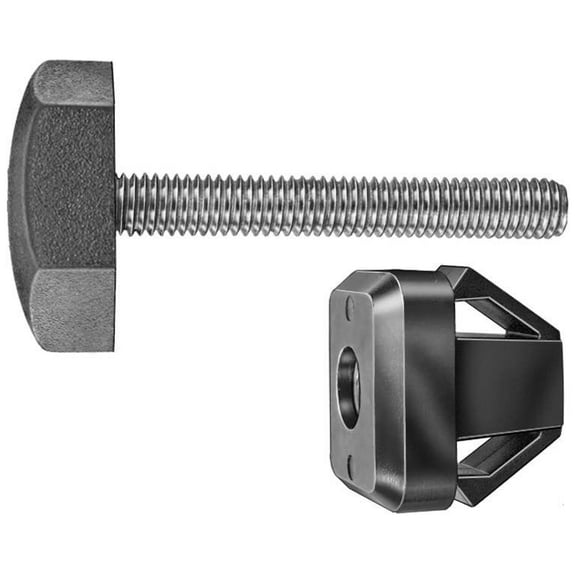 Auveco # 16832 Fits Ford Hood Adjusting Nut And Bumper. Qty 2.