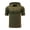 Army Green, variant on Hooded Sweatshirt for Men Short Sleeve 2026 Summer Spring Waffle Knit Hoodie Drawstring Knitted Pullover Sweater Army Green XL