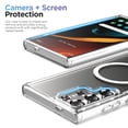 thumbnail image 6 of Encased AFECK400CP MAG Case with Wireless Charger for Samsung Phones, Clear, Compatible with MagSafe, 6 of 7
