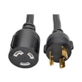 thumbnail image 1 of Eaton Tripp Lite Series Power Extension Cord, NEMA L5-30P to NEMA L5-30R - Heavy-Duty, 30A, 125V, 10 AWG, 15 Pieds (4.57 m), Black, Locking Connectors - Câble d'Extension Électrique - NEMA L5-30 (P) à NEMA L5-30 (R) - 125 V - 30 A - 15 Pi - Moulé - Noir, 1 of 6