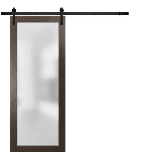 Sliding Barn Lite Glass Door 36 x 84