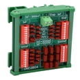 thumbnail image 2 of 1nF Step 4 Digit Decade Programmable Capacitor Board Polypropylene Film Capacitor DC100V AC70V DNC2B04 with Rail, 2 of 5
