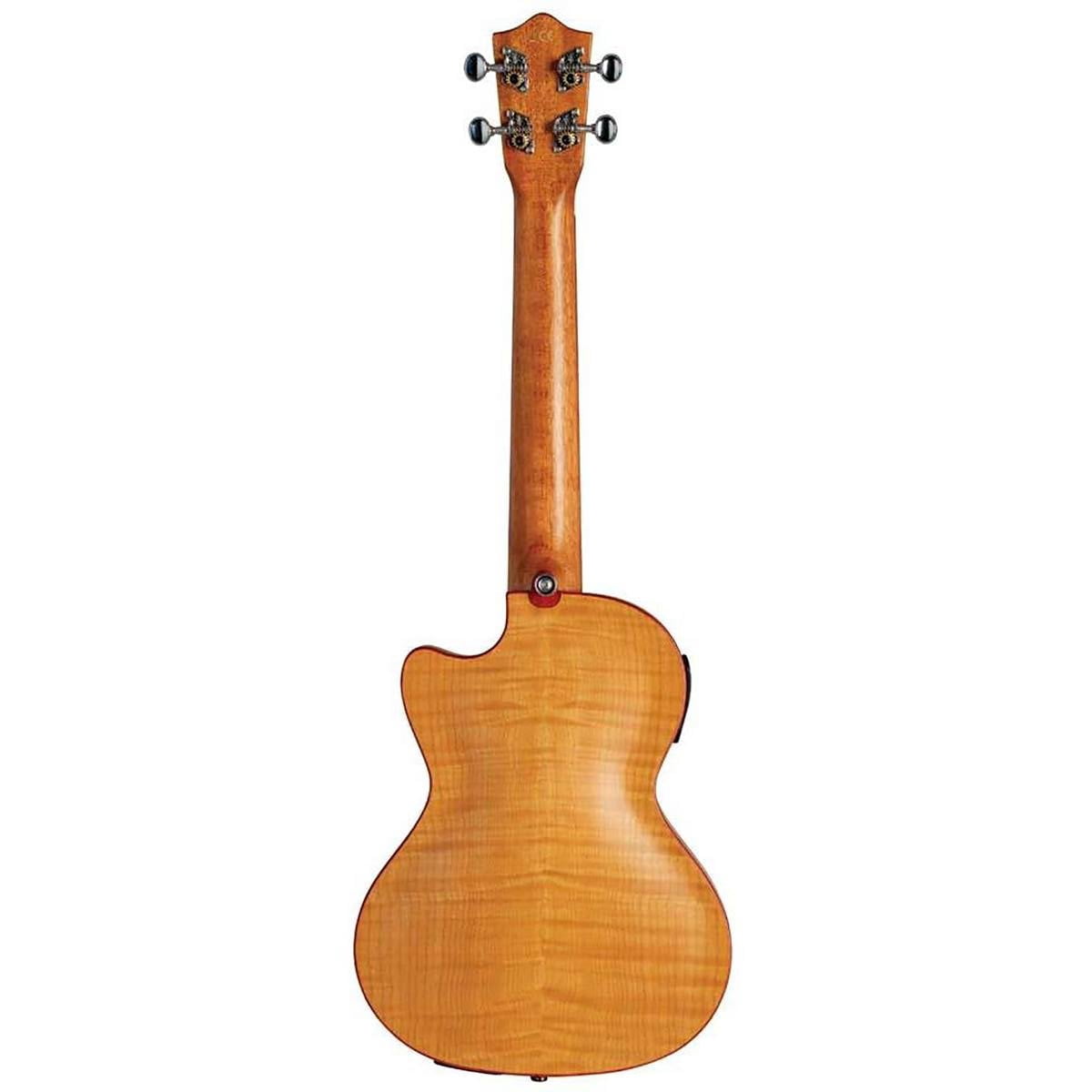 Lanikai FM-CETT Flame Maple Acoustic-Electric Thin Tenor Ukulele