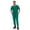 Hunter, variant on Hey Scrubs Set Mens Stretch V-Neck Scrub Top with 6-Pocket Scrub Joggers Pants, Elastic Waistband Scrubs for Men