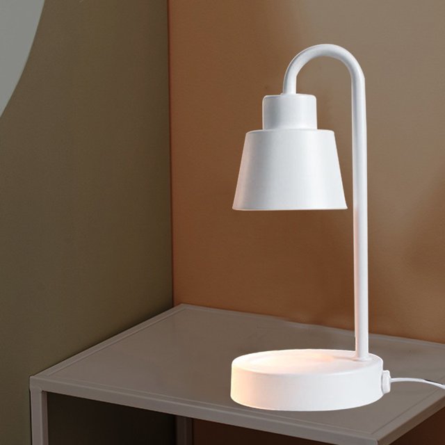 Lámpara de calentamiento de velas eléctricas de aromaterapia retro Caja fuerte para la decoración del dormitorio Ndcxsfigh Para estrenar