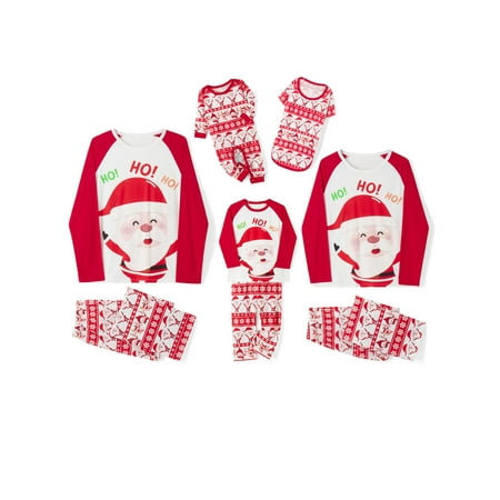 

Liangchengmei Family Christmas Pjs Matching Sets Baby Christmas Matching Jammies for Adults and Kids Holiday Xmas Sleepwear Set