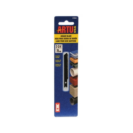 

1 Pc Artu 2-3/4 In. Tungsten Carbide U-Shank Jig Saw Blade Assorted Tpi 1 Pk