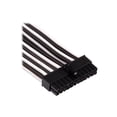 thumbnail image 4 of Corsair CP-8920220 Premium Individually Sleeved PSU Cables Starter Kit Type 4 Gen 4 - Black/White, 4 of 11