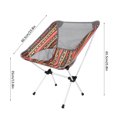 thumbnail image 4 of Silla De Pesca Plegable, Silla De Camping Extendida, Picnic De Pesca, Senderismo Para Acampar ANGGREK AGTJ18, 4 of 8