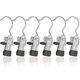 thumbnail image 2 of 12 Pcs Stainless Steel Clothes Hanger Clips for Travel, 2 of 4
