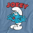 thumbnail image 2 of Smurfs Jokey Unisex Adult T Shirt,Jokey Carolina Blue,Medium, 2 of 6