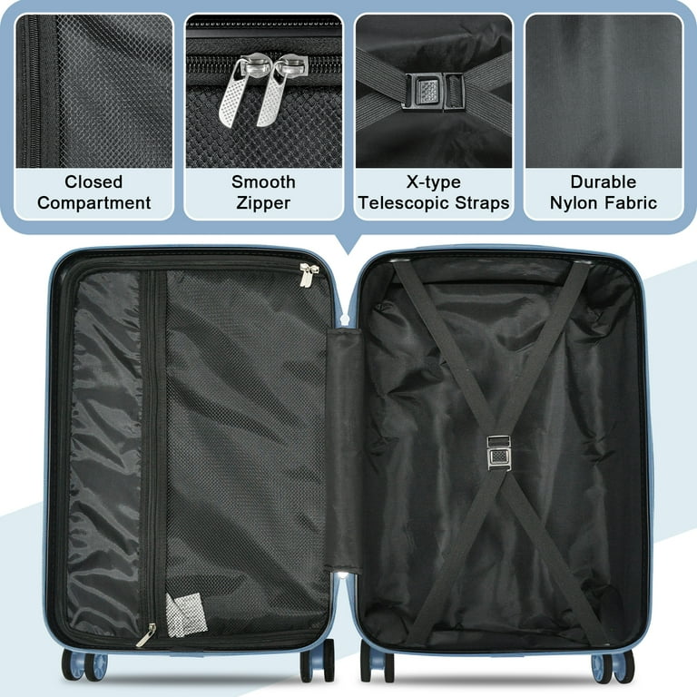 Joyway 5-Piece Hardshell Expandable Suitcase Set 20