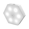 thumbnail image 2 of Luces LED para armario, sensor de movimiento, luz de disco, luces Recargable blanco Zulema Luz del sensor de movimiento, 2 of 8