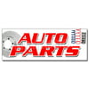 "36"" AUTO PARTS DECAL sticker oem all brands remanufactured overhaul engines"