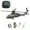 Grey/1 Battery, variant on K2000 UH-60 Blackhawk RC Helicopter, 2.4GHz 6 Axis Gyroscope RC Military Helicopter, 6CH RC Aircraft with 3 Speed Mod, Altitude Hold & Optical Flow Positioning for Adults