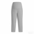 thumbnail image 6 of Bovxnpu Maternity Capris Pants Over Belly Workout Activewear Yoga Pants Maternity Capris Pants High Waist Stretch Belly Support Summer Shorts, 6 of 8