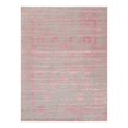 thumbnail image 2 of Pasargad Home Transitiona Transitional 8' x 10' Hand-Knotted Bamboo Silk and Wool Silver/Pink Rug - All Ages, Indoors, 2 of 5