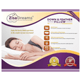 thumbnail image 3 of Zisa Dreams Luxury Collection Down and Feather Pillow | Hypoallergenic, Extra Loft for Best Head/Neck Support, 100% Dual-Layered Cotton | Set of 2 Standard Pillows, 3 of 6