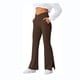 thumbnail image 4 of Pantalones deportivos de fitness de primavera para mujer, pantalones con cintura cruzada, pantalones acampanados divididos, 4 of 5