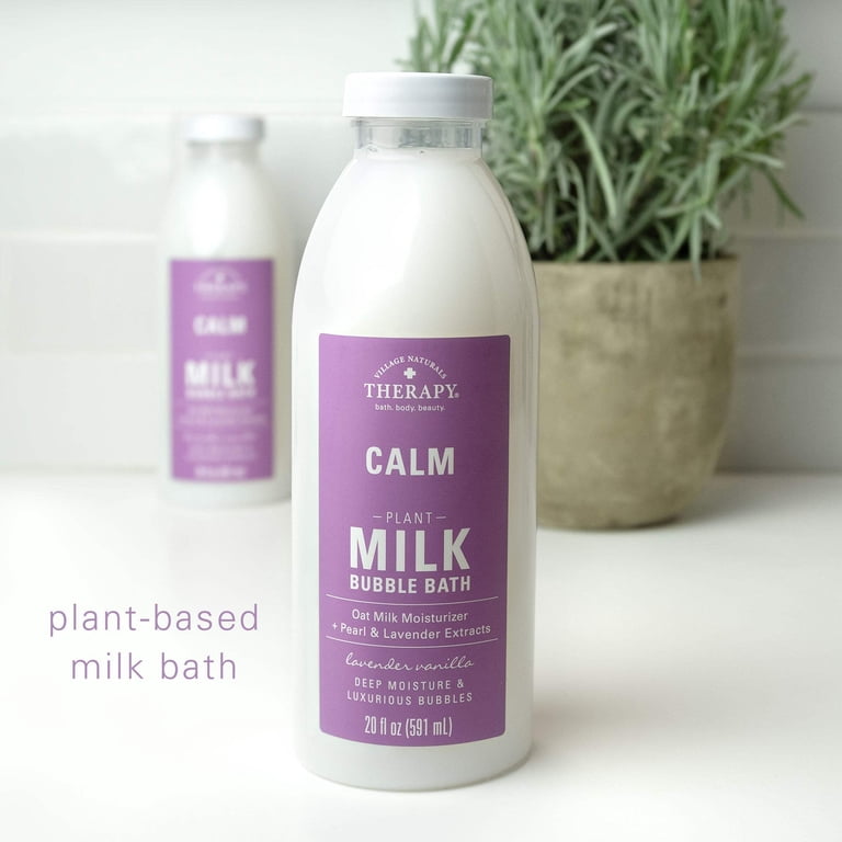Village Naturals Therapy Calm Plant Milk Bubble Bath, 20 oz photo 8