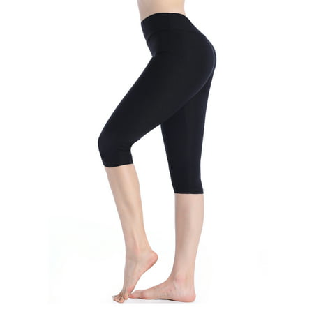 LELINTA Leggings for Women Compression Yoga Panty Sports Fitness Slim Tights Leggings Black Color Regular Size
