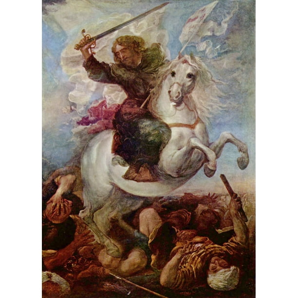 Laminated Poster Miranda Juan Carreaƒae A A O De Victory Of St James The Apostle Over The Moors Poster Print X 30 Walmart Com Walmart Com