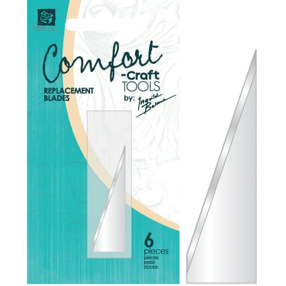 Comfort Craft Craft Knife Pointed Tip Blades 6/Pkg-For 890964