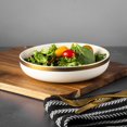 thumbnail image 2 of Thyme & Table Stoneware Low Bowl, Everest Collection, 2 of 5
