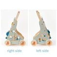 thumbnail image 3 of PairPear Andador de madera para bebés, centro de actividades con clasificador de formas, juguete Montessori Walker, juguetes de empuje para niños y niñas de 1, 2 y 3 años, 3 of 5