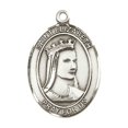 thumbnail image 3 of Sterling Silver Saint Elizabeth of Hungary Medal on a 18 inch Lite Curb Chain with a Prayer to St Elizabeth of Hungary Prayer Card., 3 of 6