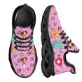 thumbnail image 1 of Zapatillas deportivas de malla resistentes al desgaste con plataforma y estampado médico de enfermera para mujer, cómodas zapatillas de tenis para enfermera., 1 of 6