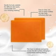 thumbnail image 4 of Papaya Soap with Turmeric & Kojic Acid for Face and Body, Brightens Skin Tone, Minimizes Acne and Dark Spots, Gentle Cleansing Bar for Even Complexion, 4 of 5