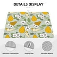 thumbnail image 4 of Microfiber Drying Mat, Vintage Yellow Pear Dish Drying Mat for Kitchen Counter, 18 x 24 inches, 4 of 9