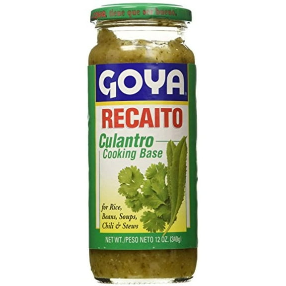 Goya Recaito Culantro Base Cooking 12 Ounces (Pack Of 3)