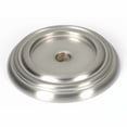 thumbnail image 2 of Alno A616-14-PN Charlie's 1-1/4" Round Solid Brass Cabinet Knob Backplate - Nickel, 2 of 7