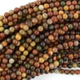 thumbnail image 5 of K-KED Natural Multicolor Picasso Jasper Round Beads 15" Strand 6mm 8mm 10mm 12mm-8 mm, 5 of 6