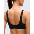 thumbnail image 4 of CRZ YOGA Butterluxe Twist Deep V Neck Sports Bra For Women, 4 of 7