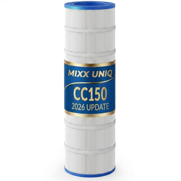 Upgraded CC150 Pool Filter Cartridge Replacement, Compatible with Pentair Clean & Clear 150, Predator 150, Posi-Clear PXCRP150, Replaces R173216, Pleatco PAP150, 5oz Heavy Duty Fabric