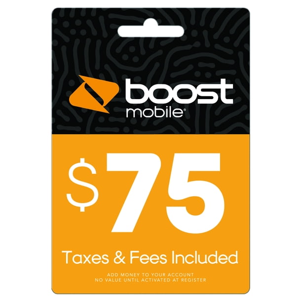 Boost Mobile 75 ePIN Top Up (Email Delivery)