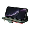 thumbnail image 3 of Compatible with iPhone XR Wallet Case with Card Slots PU Leather Zipper Flip Folio Cover, 3 of 5