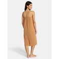 thumbnail image 2 of Lissome Women's Ultra Soft Stretch Knit Strapless Snap Closure Bath Wrap, Sizes S-3X, 2 of 4