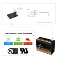 thumbnail image 2 of 12V 10Ah Sealed Lead Acid (Sla) Battery For Universal Ub1210S Long Wp10-12, 2 of 7