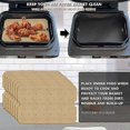 thumbnail image 4 of 100 Pcs Air Fryer Paper Air Hole Air Fryer Parchment Paper Liners For Ninja Foodi Smart Fg551, 4 of 5